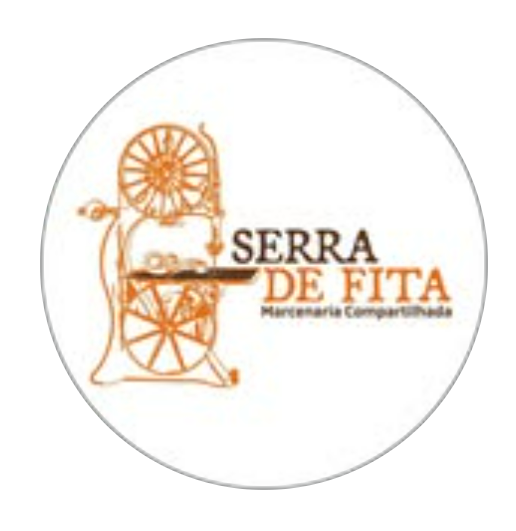 Logo Serra de Fita Marcenaria Compartilhada
